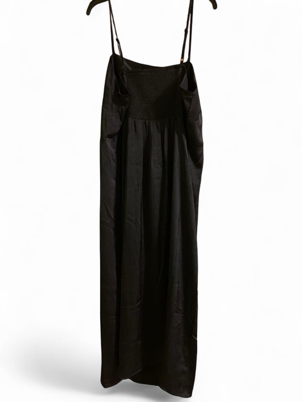a new day Black Spaghetti-Strap Maxi Dress